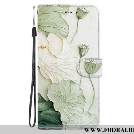 Läderfodral Xiaomi 15t Telefonfodral Lotusblomma