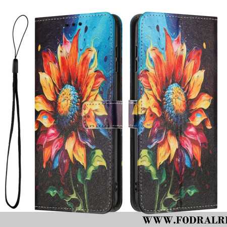 Läderfodral Xiaomi 17 Pro Max Telefonfodral Solros