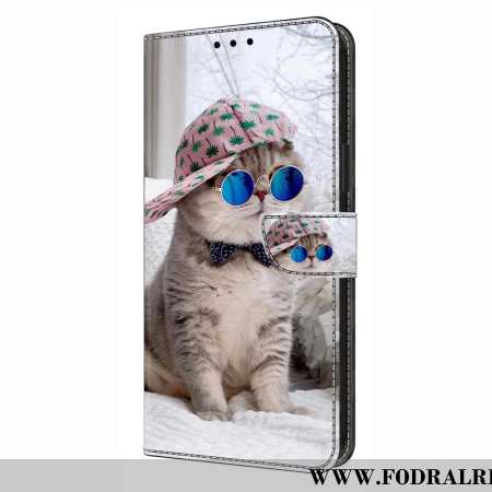 Läderfodral Xiaomi Redmi Note 14 Pro 4g Telefonfodral Yo-katt