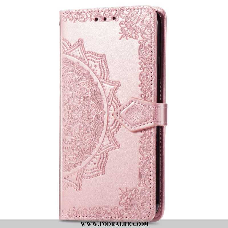 Läderfodral Xiaomi Redmi Note 14 Pro 5g Telefonfodral Barock Mandala