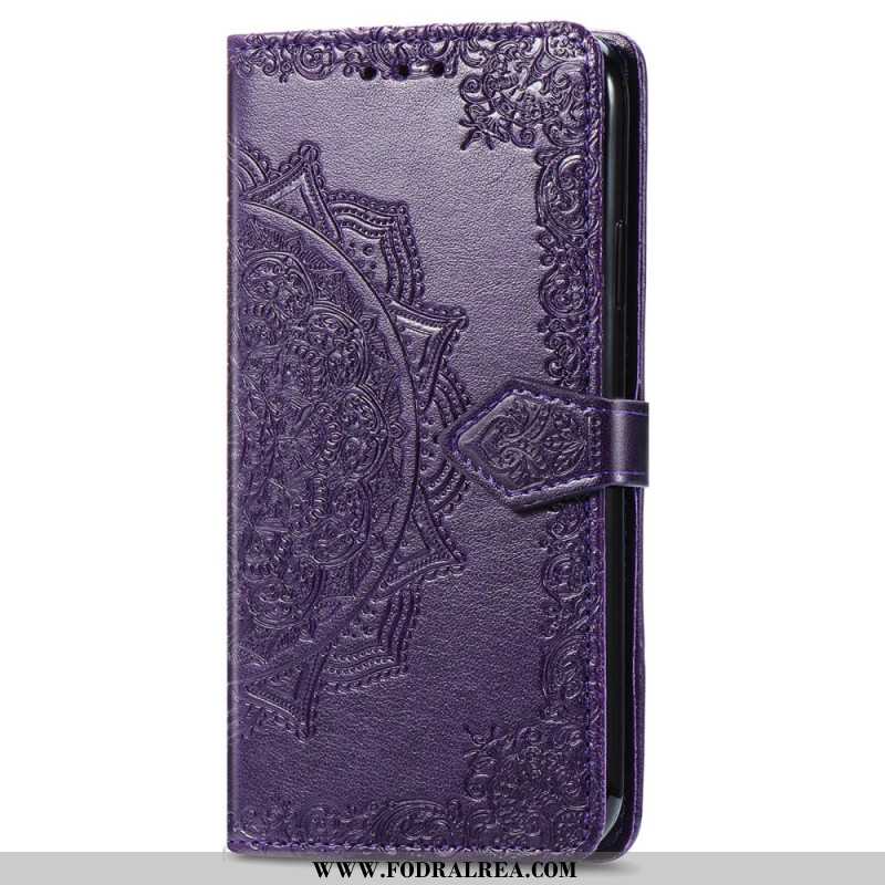 Läderfodral Xiaomi Redmi Note 14 Pro Plus 5g Telefonfodral Barockmandala