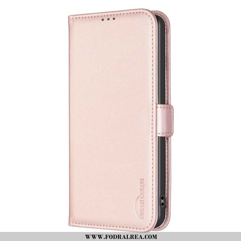 Läderfodral iPhone 17 Telefonfodral Klassisk Binfen-färg