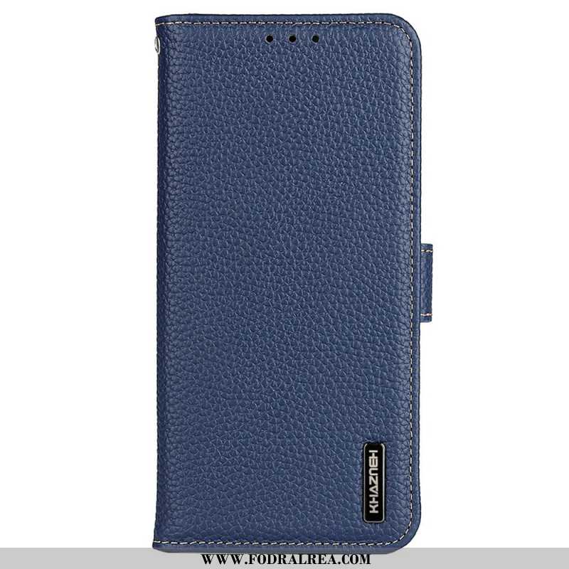 Läderfodral iPhone Air Telefonfodral Litchi Läder Khazneh