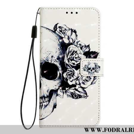 Läderskal Fodral Oneplus Nord 4 Blommorskalle