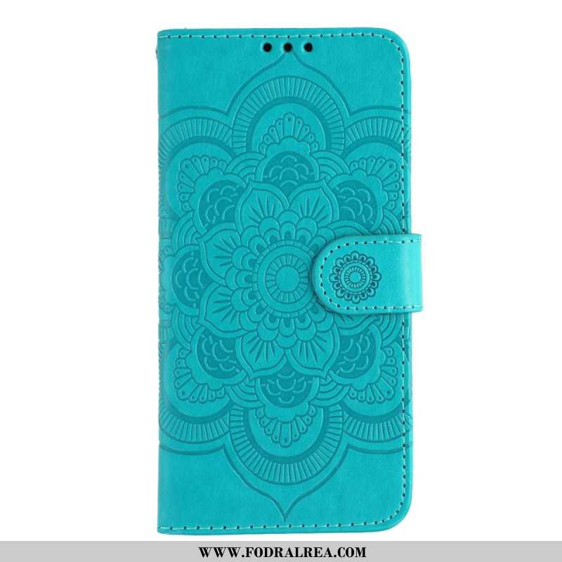 Läderskal Fodral Oppo Reno 14 5g Mandaladesign