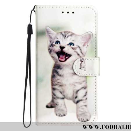 Läderskal Fodral Oppo Reno 14 Pro 5g Kattunge