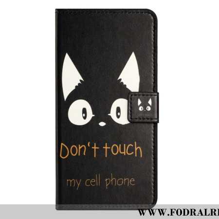 Läderskal Fodral Samsung Galaxy A17 4g / 5g Rör Inte Min Mobiltelefon