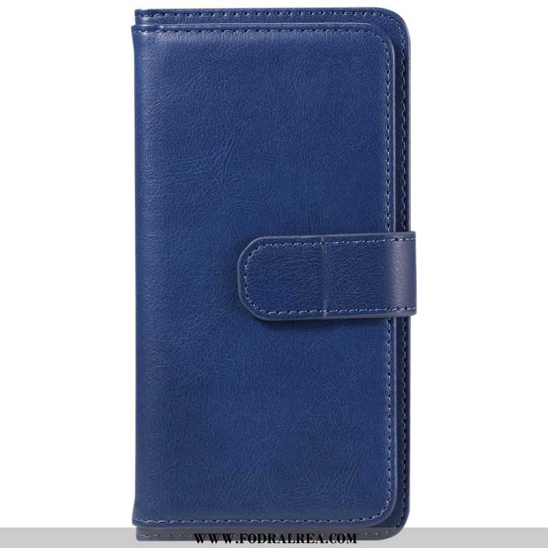 Läderskal Fodral Samsung Galaxy S25 Fe 10 Kortfack