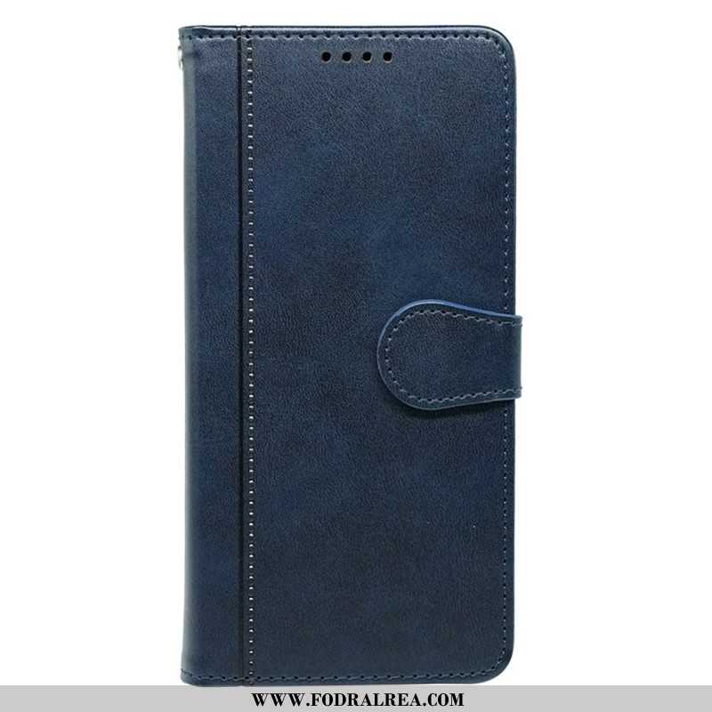 Läderskal Fodral Samsung Galaxy S25 Plus 5g Vintagestil