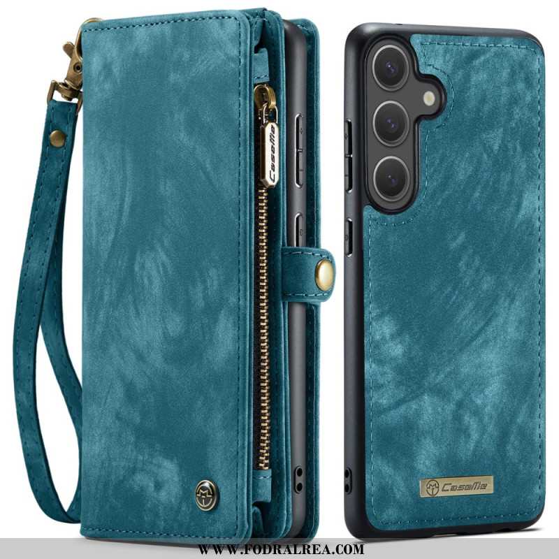 Läderskal Fodral Samsung Galaxy S26 Avtagbart Caseme-skal