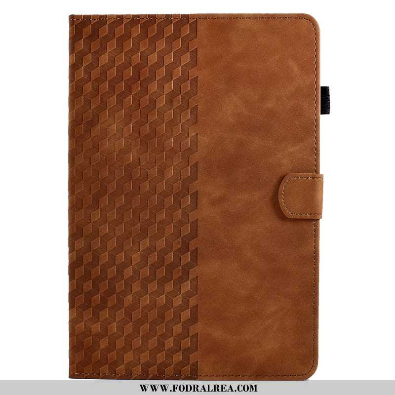 Läderskal Fodral Samsung Galaxy Tab S11 Mockakanteffekt