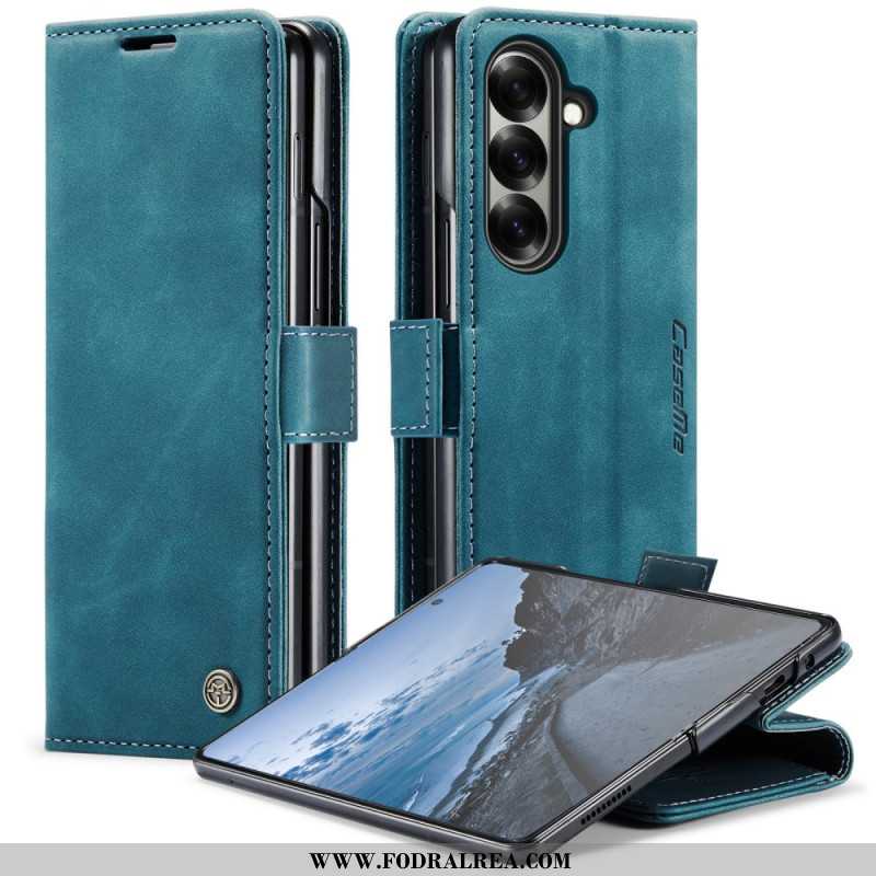 Läderskal Fodral Samsung Galaxy Z Fold 7 Caseme