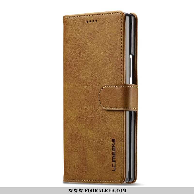 Läderskal Fodral Samsung Galaxy Z Fold 7 Lc.imeeke