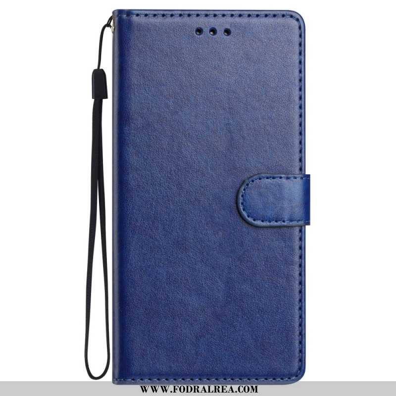 Läderskal Fodral Xiaomi 15 Enkelt Läderarmband