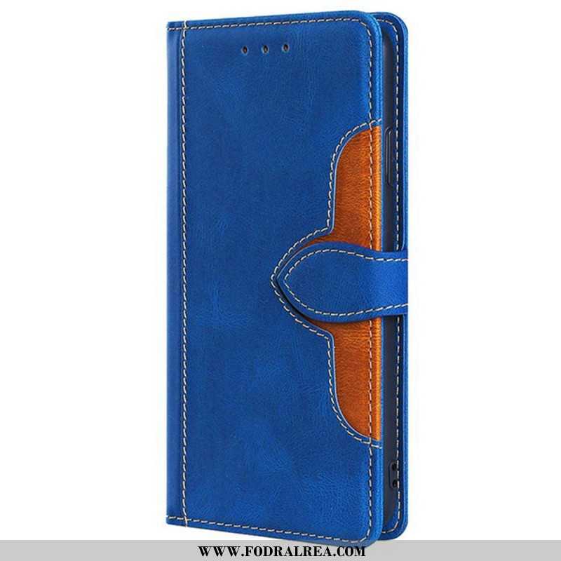 Läderskal Fodral Xiaomi 17 Blommönster