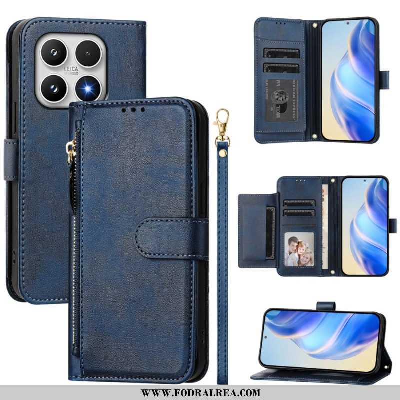 Läderskal Fodral Xiaomi 17 Multifunktionell