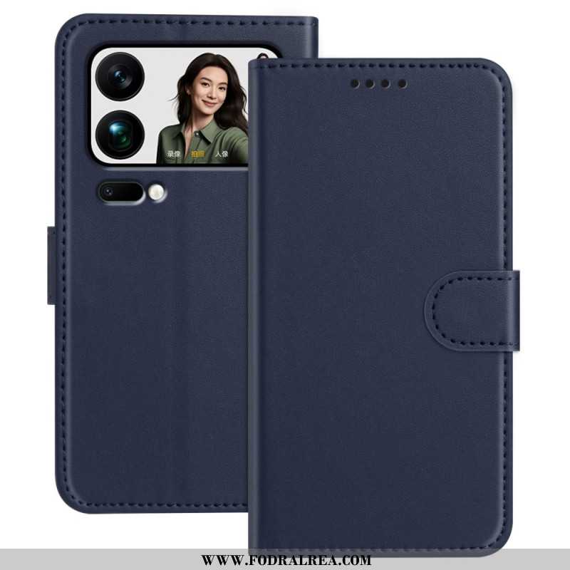 Läderskal Fodral Xiaomi 17 Pro Max Magnetlås