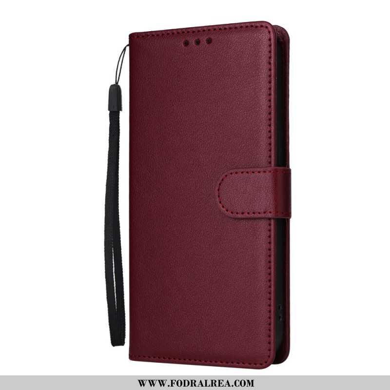 Läderskal Fodral Xiaomi Redmi Note 14 5g Enkel