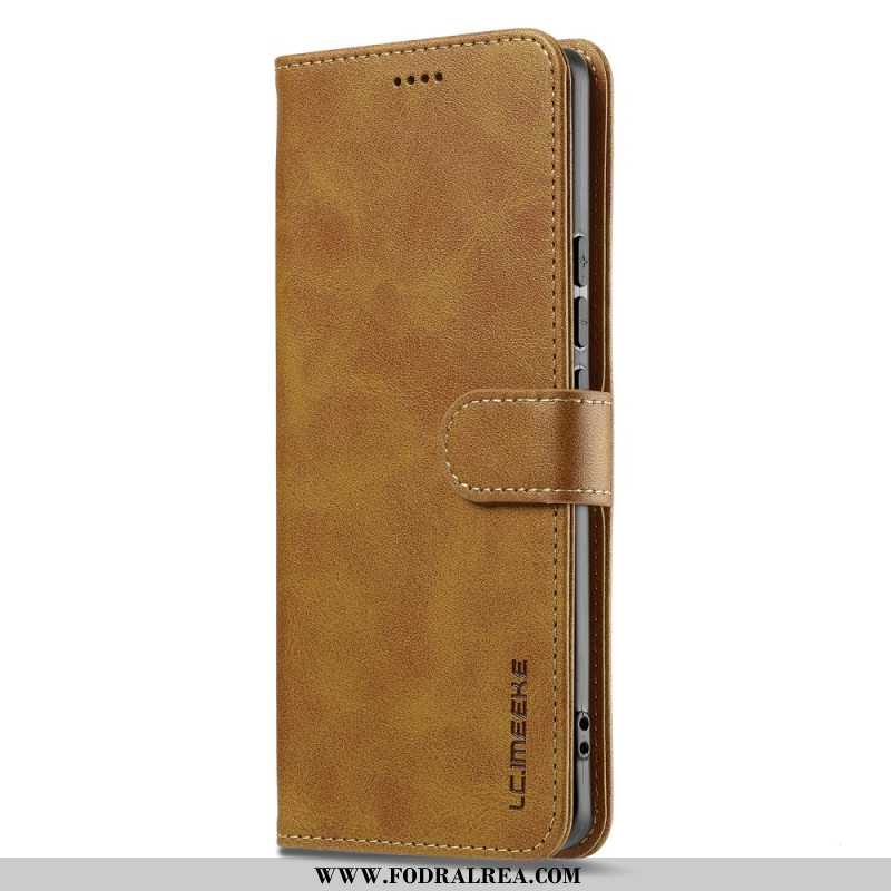 Läderskal Fodral Xiaomi Redmi Note 15 5g Lc.imeeke Lädereffekt