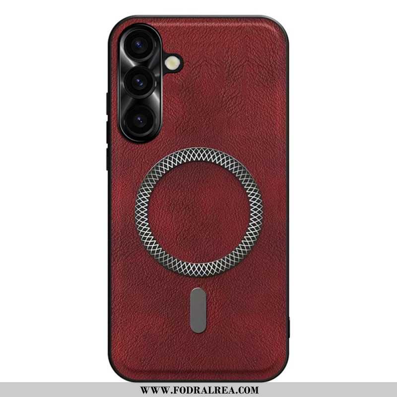 Samsung Galaxy S26 Linsbåge Med Lädereffekt