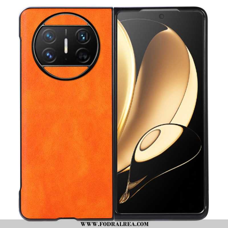 Skal För Huawei Mate X3 Litchiläder