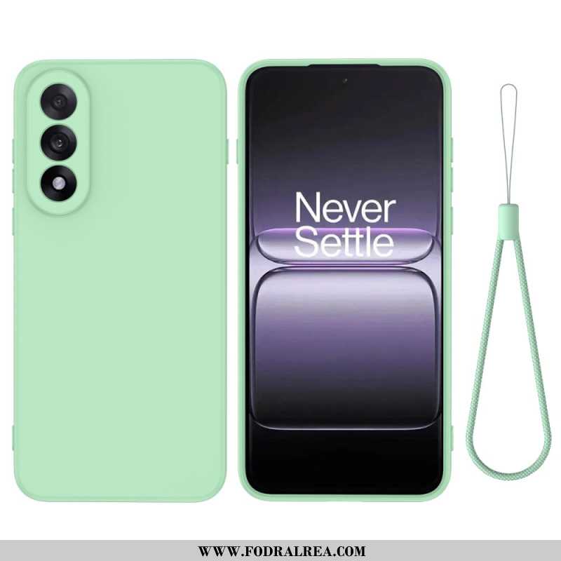 Skal För Oneplus Nord 5 Flytande Silikonarmband