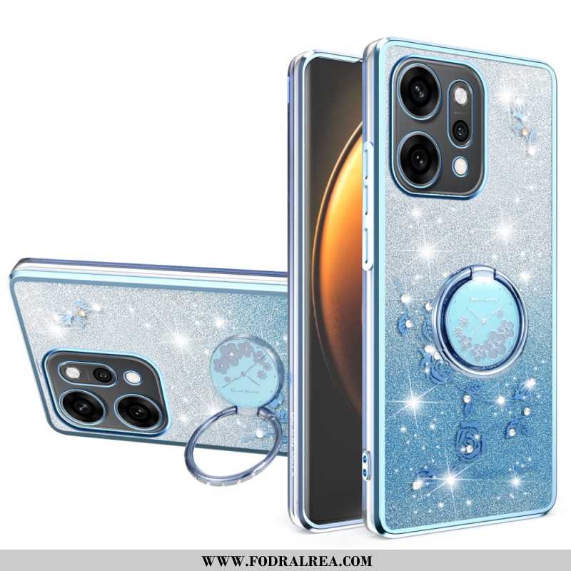 Skal För Oppo Reno 14 Pro 5g Ringhållare Med Strass