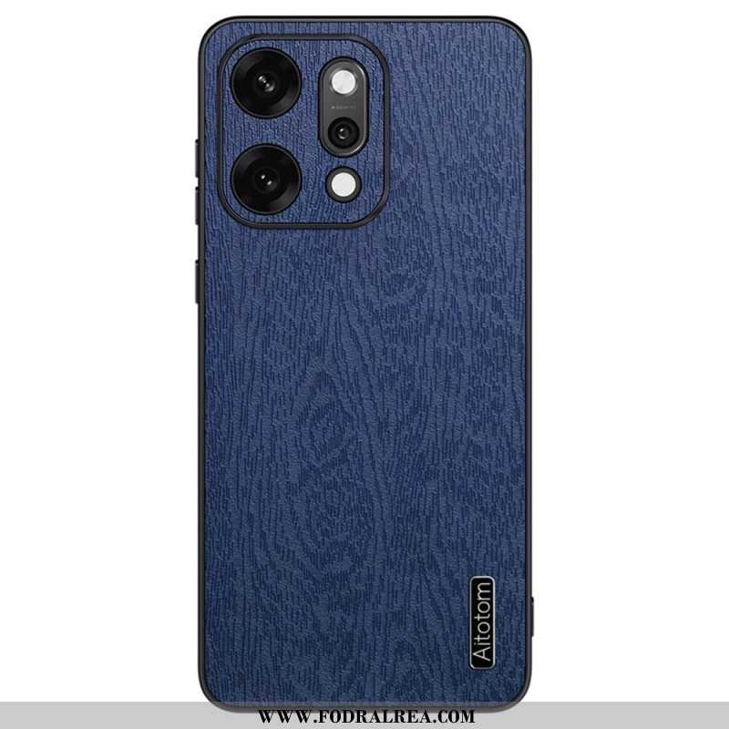 Skal För Oppo Reno 14 Pro 5g Trästruktur