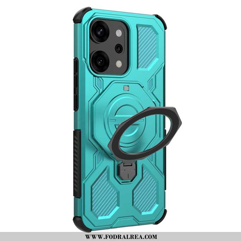 Skal För Oppo Reno 14 Pro 5g Ultratålig Magnetisk Med Ringhållare