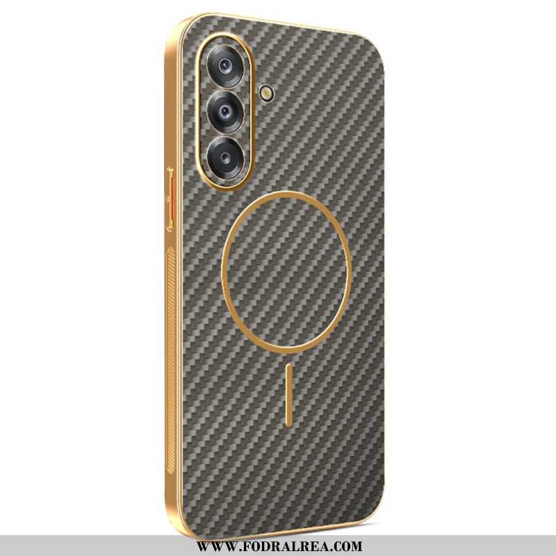 Skal För Samsung Galaxy A17 4g / 5g Magnetisk Kolfiberstruktur