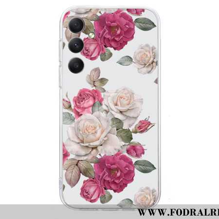 Skal För Samsung Galaxy A17 4g / 5g Pionmönster