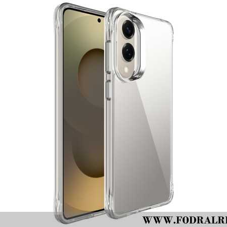 Skal För Samsung Galaxy S25 5g Edge Förstärkt Genomskinlig