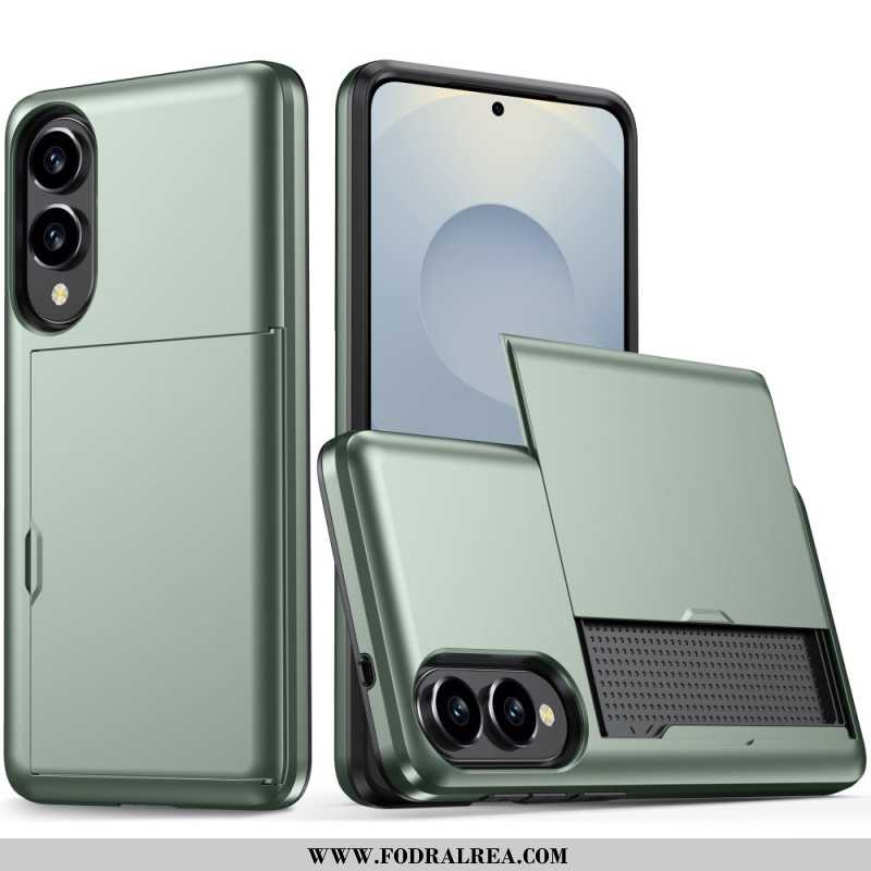 Skal För Samsung Galaxy S25 5g Edge Skjutbart Korthållare