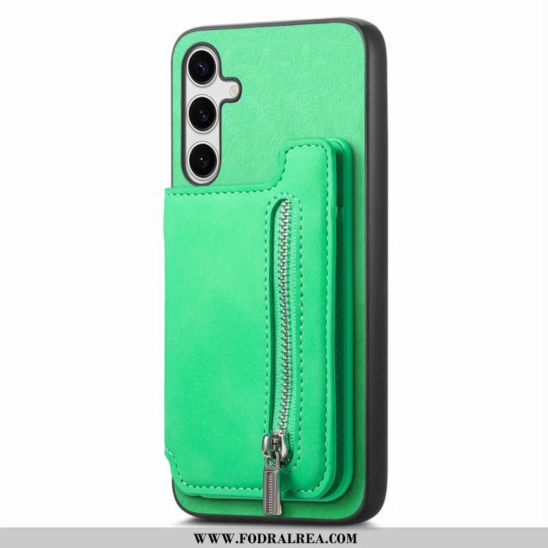 Skal För Samsung Galaxy S25 5g Med Avtagbar Magnetisk Korthållare