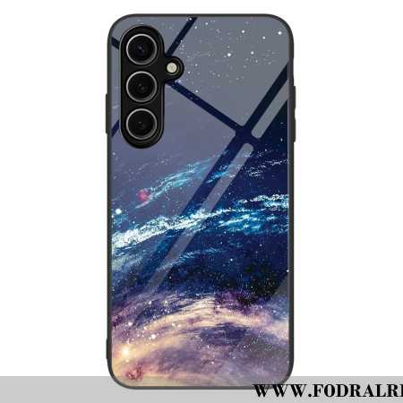 Skal För Samsung Galaxy S25 5g Vintergatans Härdat Glas