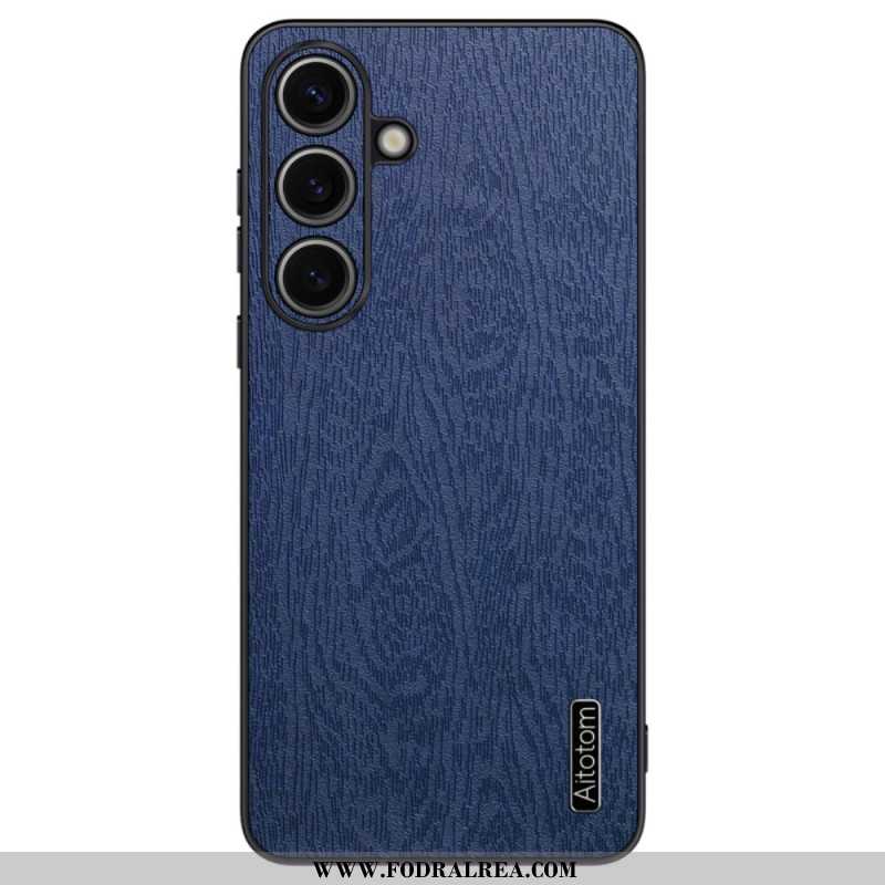 Skal För Samsung Galaxy S25 Plus 5g Läderstil