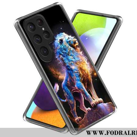 Skal För Samsung Galaxy S25 Ultra 5g Färgglatt Lejon