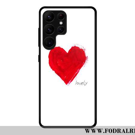 Skal För Samsung Galaxy S25 Ultra 5g Härligt Härdat Glas