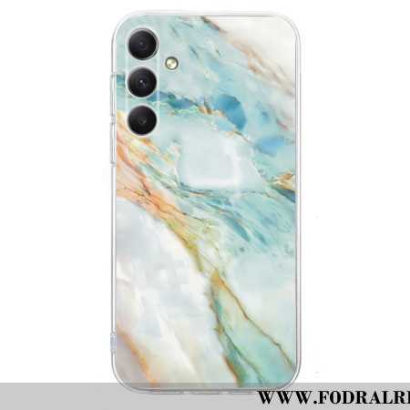 Skal För Samsung Galaxy S26 Grön Marmor