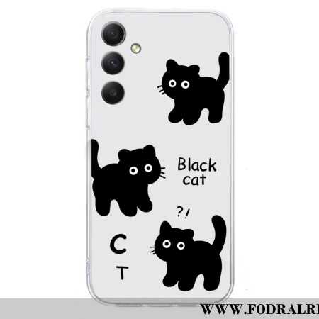 Skal För Samsung Galaxy S26 Svarta Katter