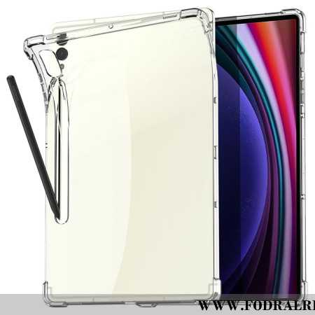Skal För Samsung Galaxy Tab S10 Plus Transparent Med Pekpennahållare