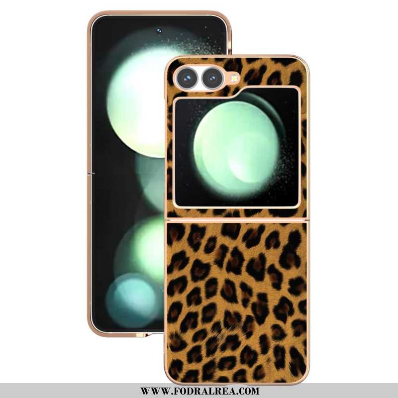 Skal För Samsung Galaxy Z Flip 7 Fe Leoparddesign