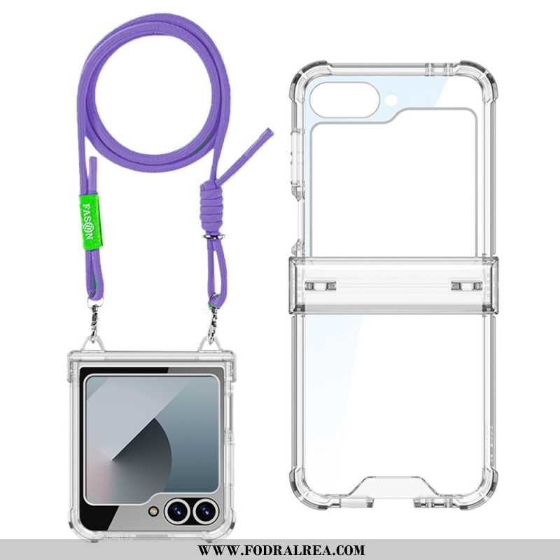 Skal För Samsung Galaxy Z Flip 7 Fe Transparent