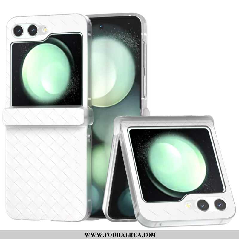 Skal För Samsung Galaxy Z Flip 7 Fe Vävd Struktur