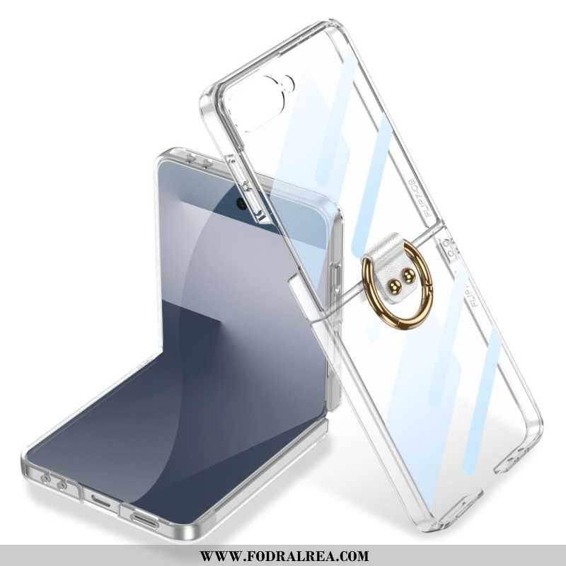 Skal För Samsung Galaxy Z Flip 7 Gkk-skärmskydd Och Ringhållare