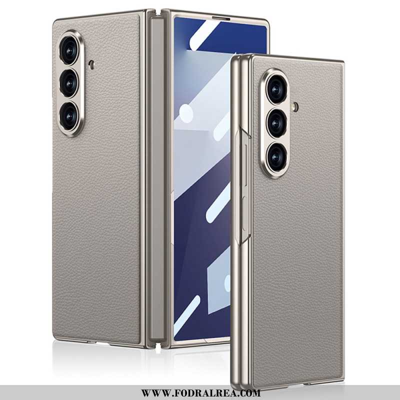 Skal För Samsung Galaxy Z Fold 7 Gkk Konstläder