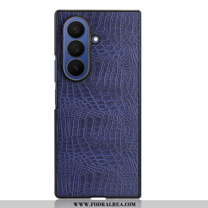 Skal För Samsung Galaxy Z Fold 7 Krokodileffekt