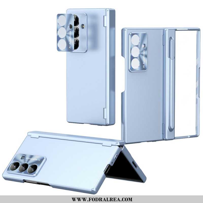 Skal För Samsung Galaxy Z Fold 7 Skärmskydd I Härdat Glas Och Pekpennahållare