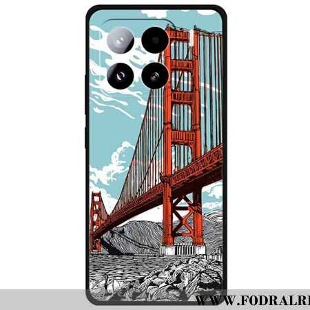 Skal För Xiaomi 15 Pro Gyllene Porten Bro