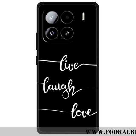 Skal För Xiaomi 15 Pro Stötsäkert Tpu-tryckt Mönster - Lev Skratta Kärlek